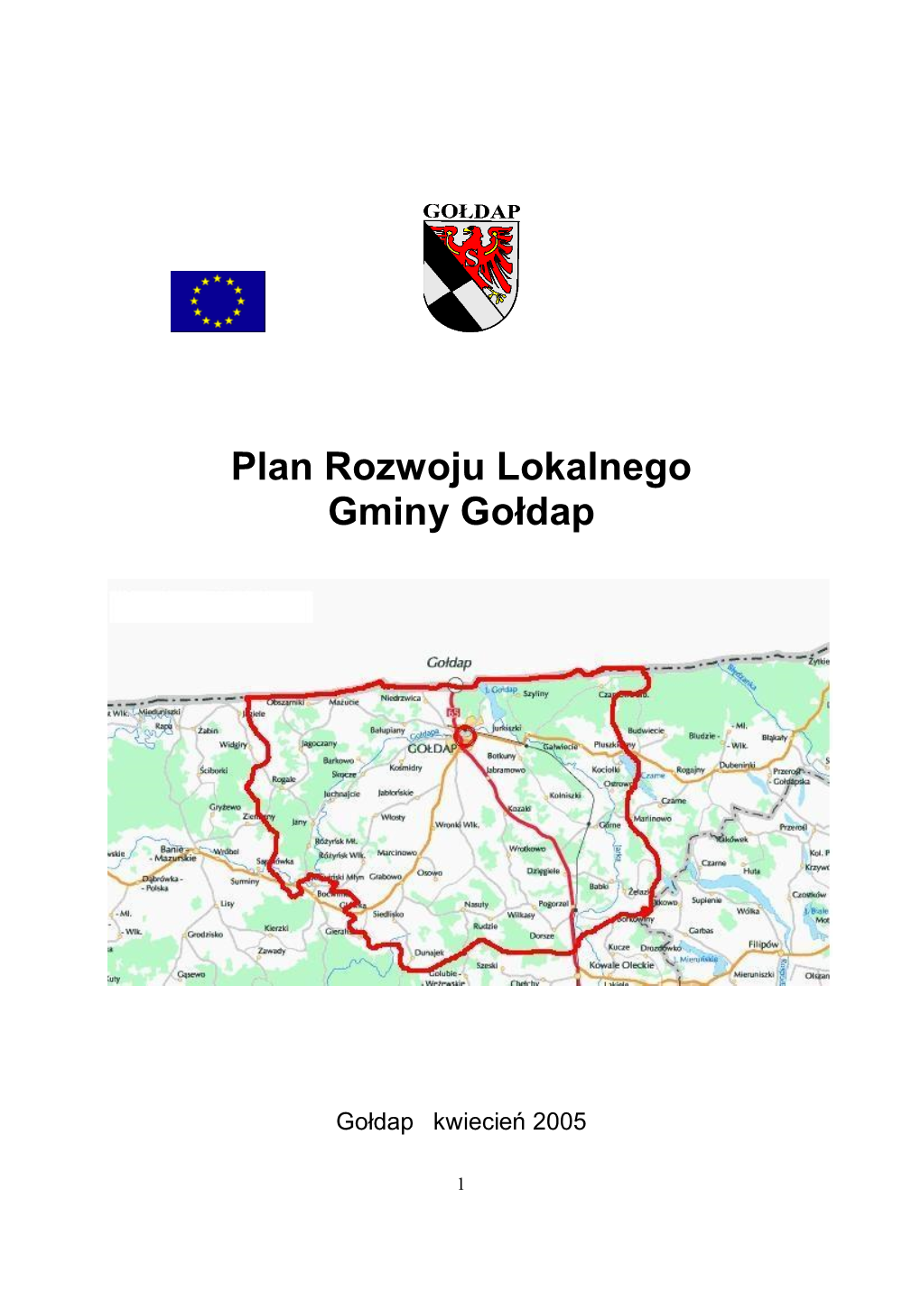 Plan Rozwoju Lokalnego Gminy Gołdap