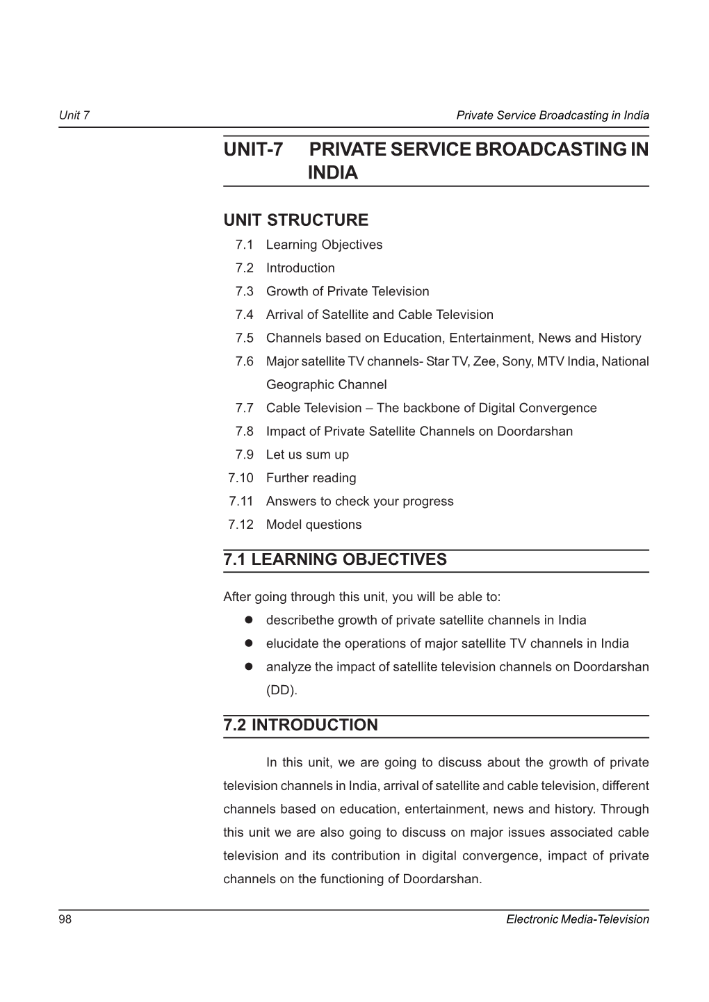 Unit 7 Setting