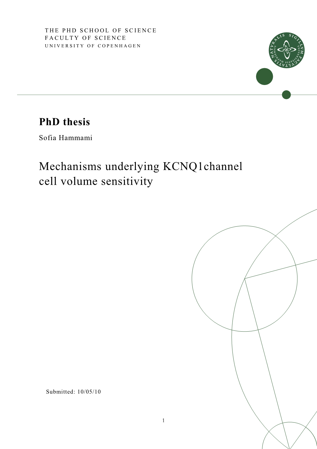 Mechanisms Underlying Kcnq1channel Cell Volume Sensitivity