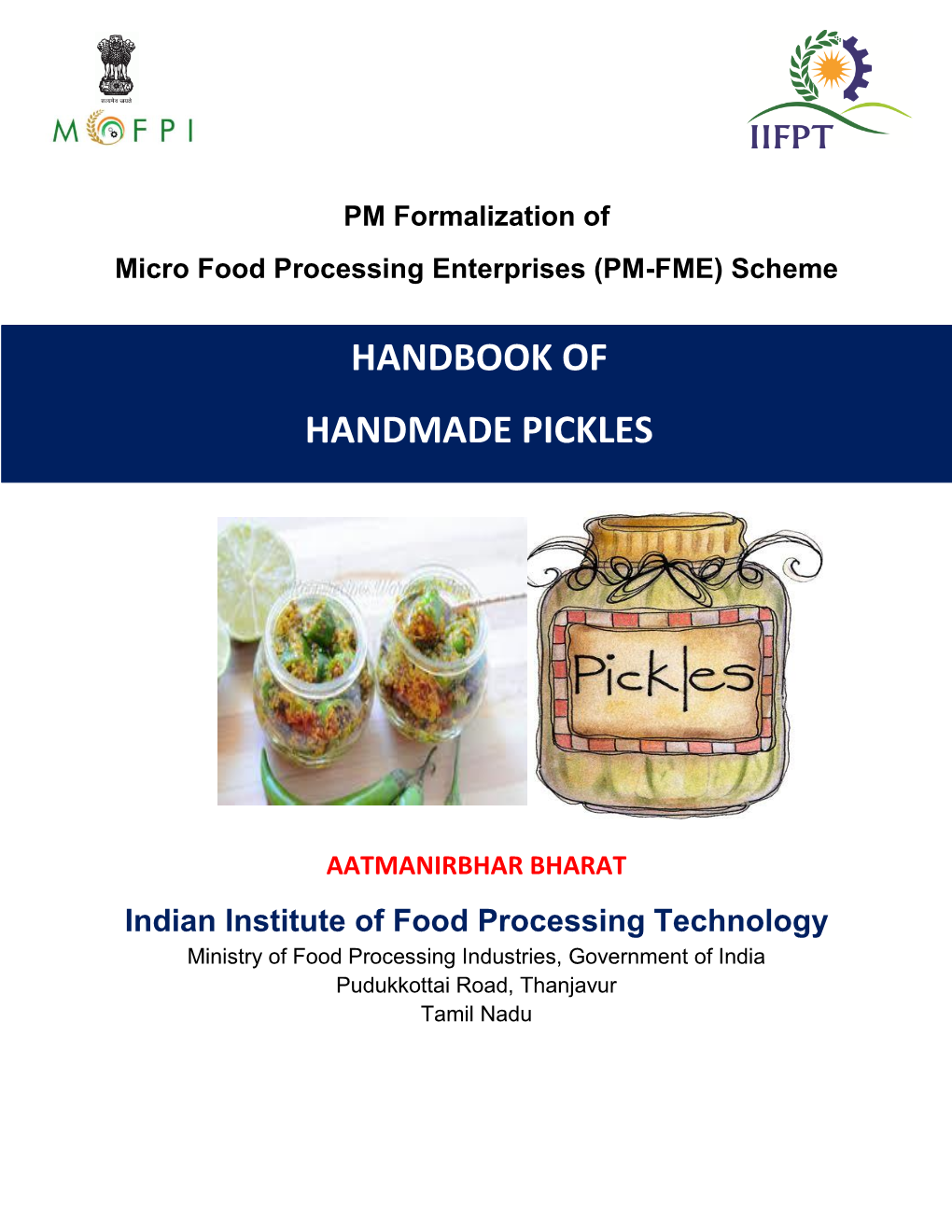 Handbook of Handmade Pickles