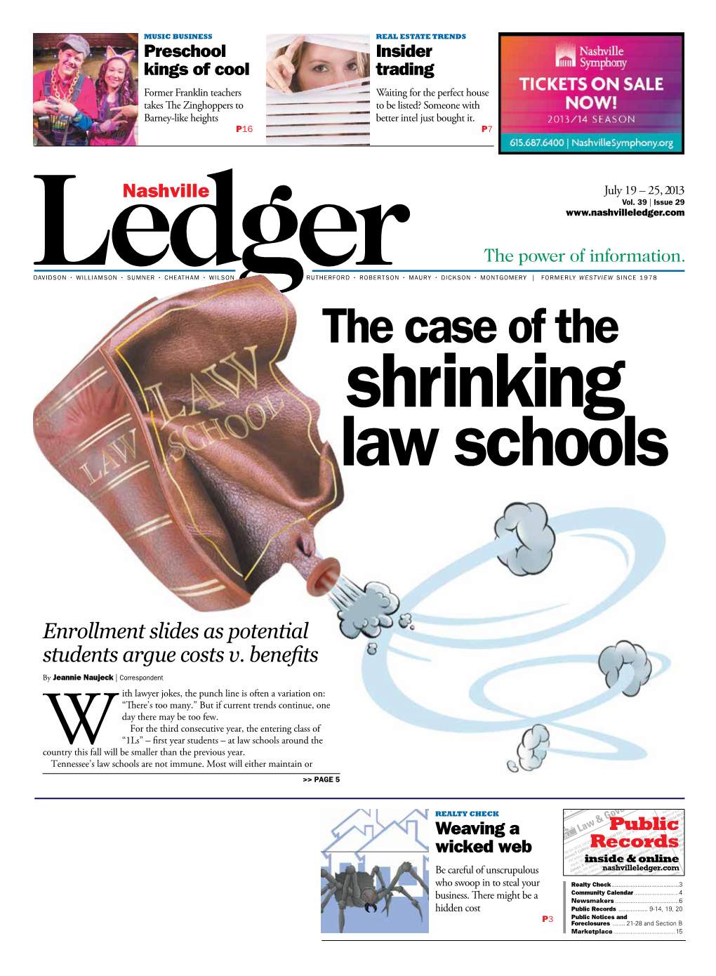 The Case of the Shrinking Law Schools