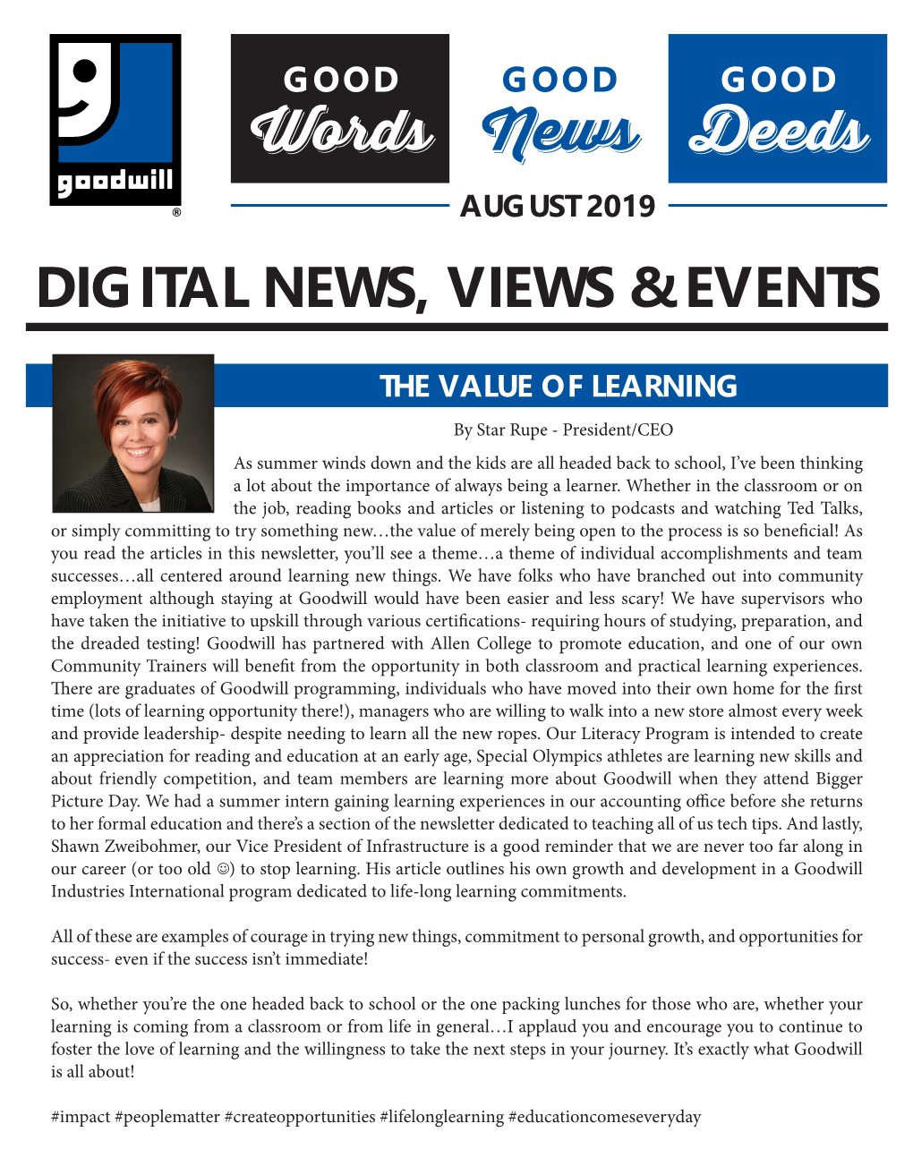 DIGITAL NEWS, VIEWS & EVENTS News