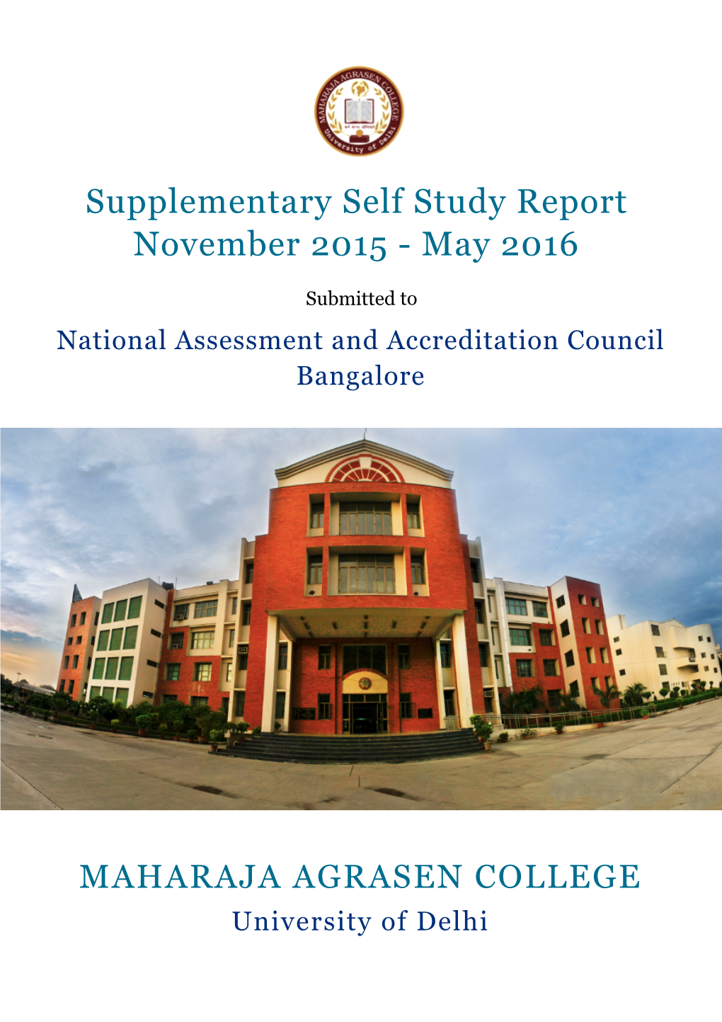 Supplementry Self Studey Report Nov 15