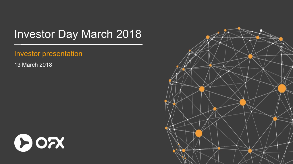 OFX Investor Day Presentation