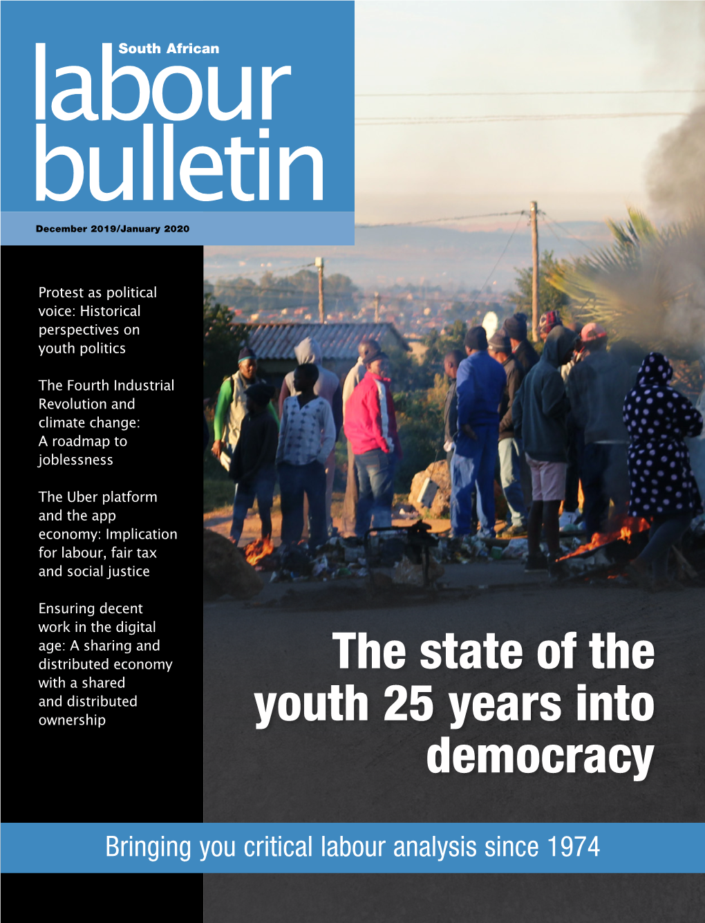 The State of the Youth 25 Years Into Democracy and Unpacking the Fourth Industrial Revolution (4IR)