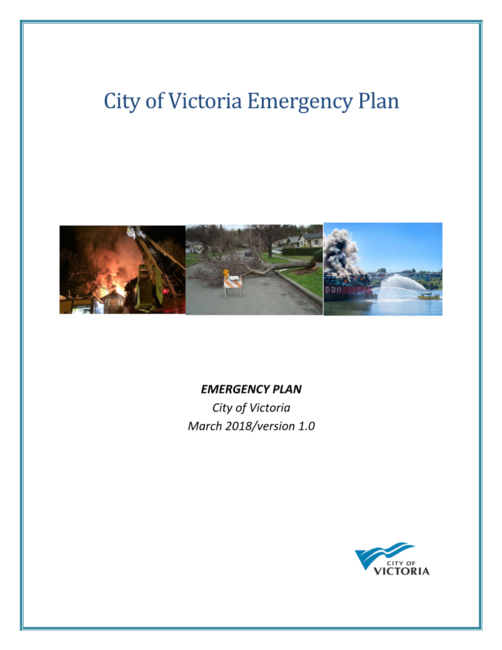City of Victoria Emergency Plan