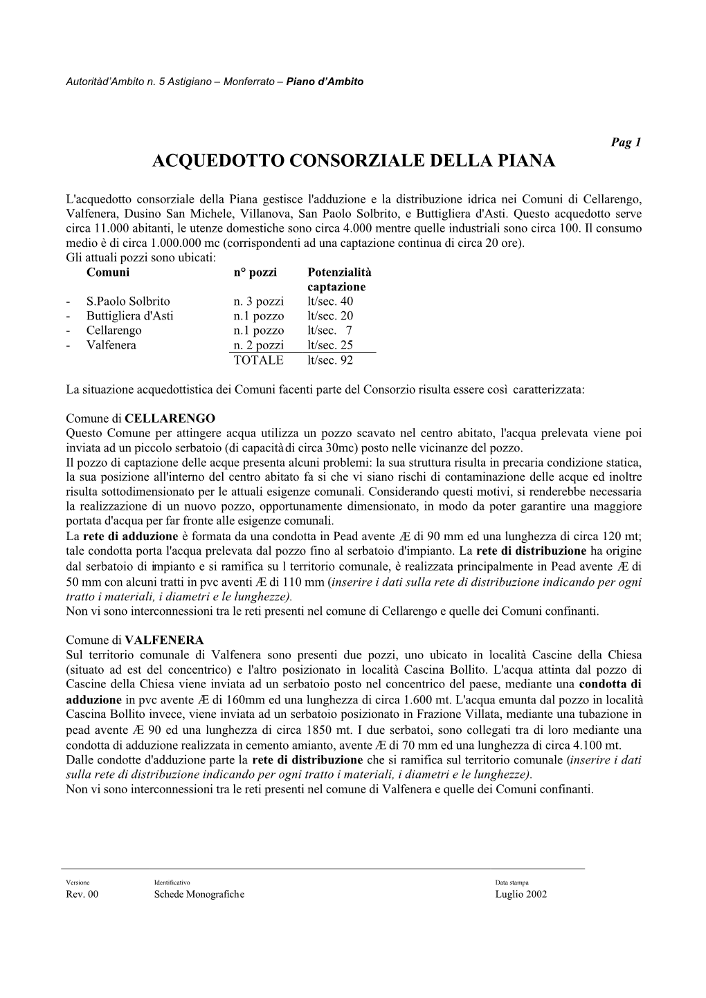 Acquedotto Consorziale Della Piana