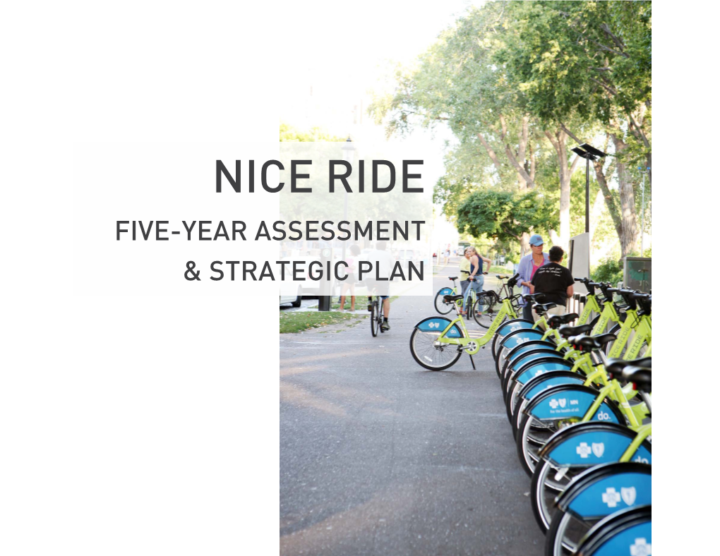 Nice Ride Minnesota, a Nonprofit Mobility Manager