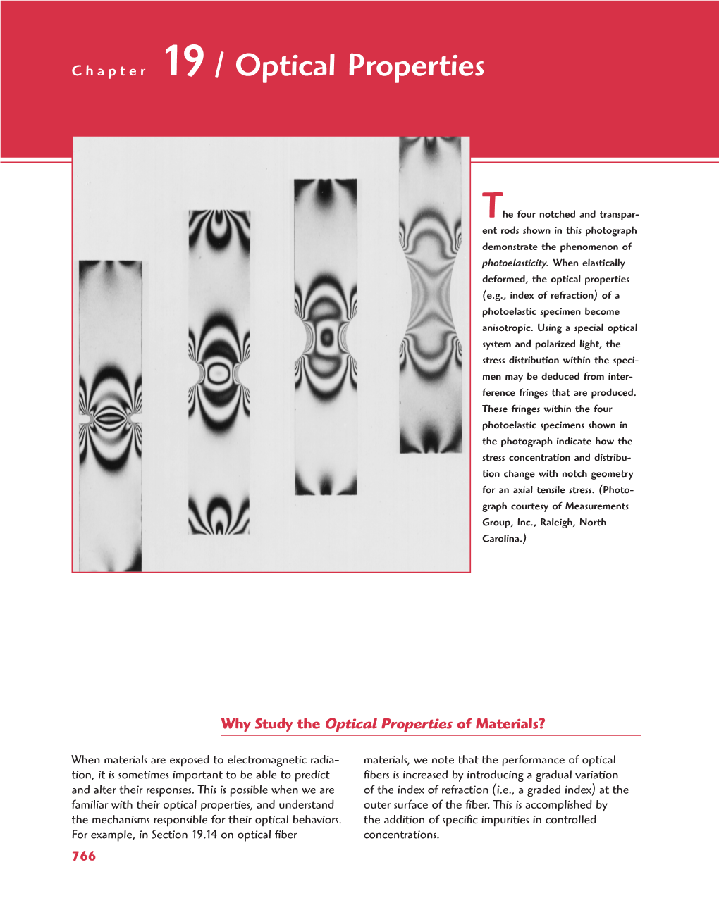 Chapter 19/ Optical Properties