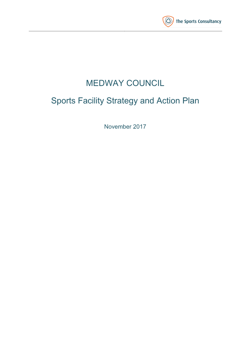 Download Medway Council Sports Facility Strategy and Action Plan