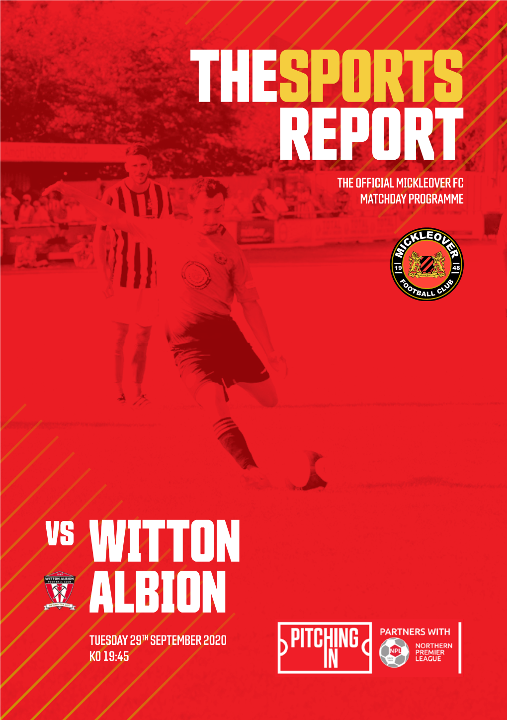 Thesports Report the Official Mickleover Fc Matchday Programme