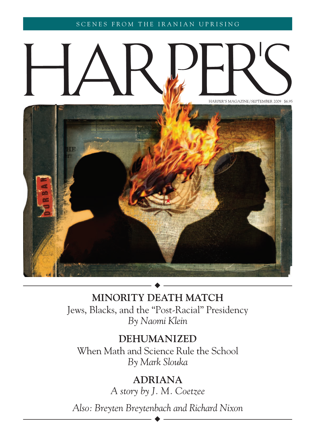 MINORITY DEATH MATCH Jews, Blacks, And
