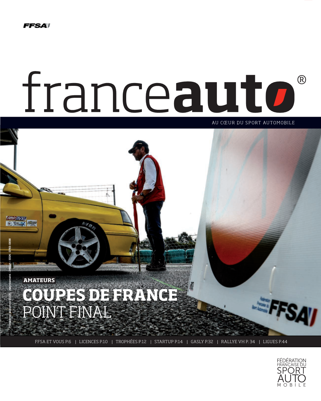 COUPES DE FRANCE POINT FINAL Trimestriel (Automne 2018) - Abonnement : 24€/An - ISSN : 0765-0698 - Abonnement : 24€/An 2018) (Automne Trimestriel