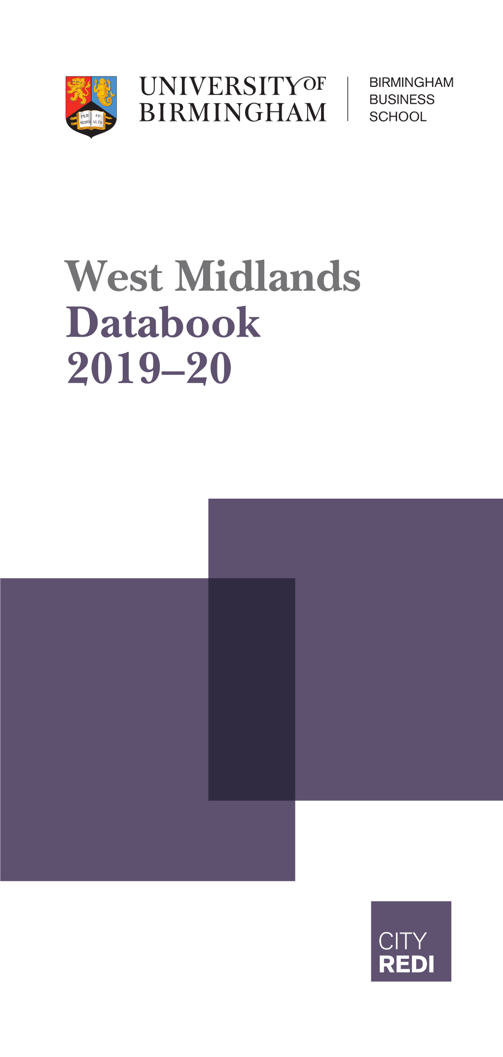 West Midlands Databook 2019-20