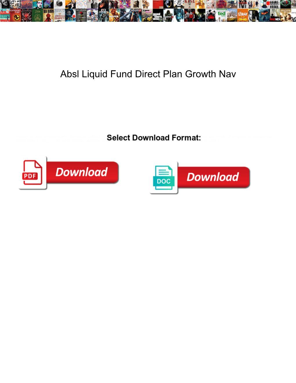 Absl Liquid Fund Direct Plan Growth Nav