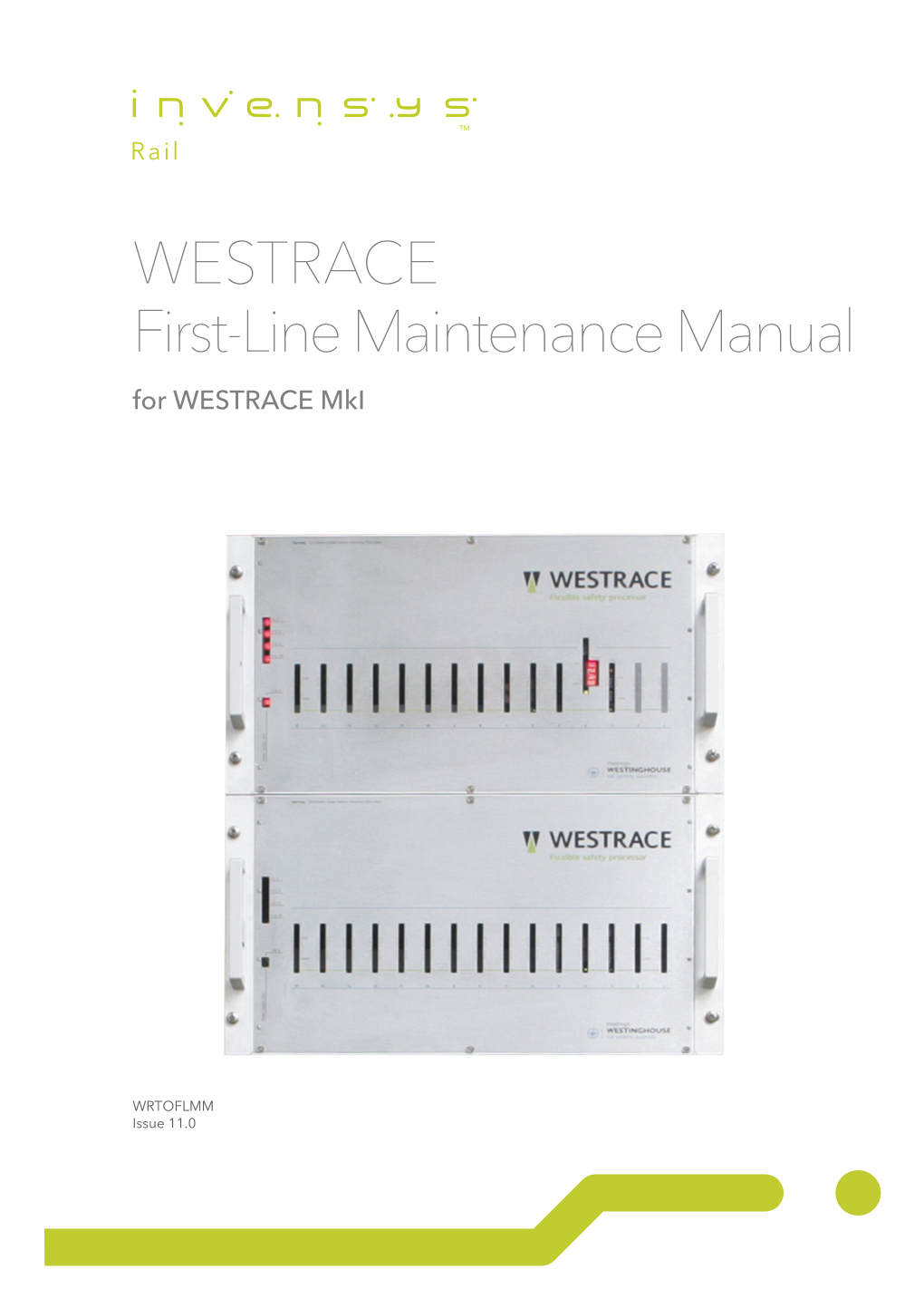 WESTRACE First-Line Maintenance Manual 11.0