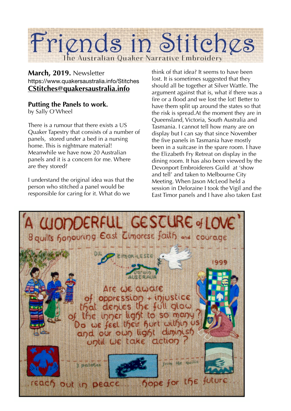 FIS March 19 Newsletter.Pdf