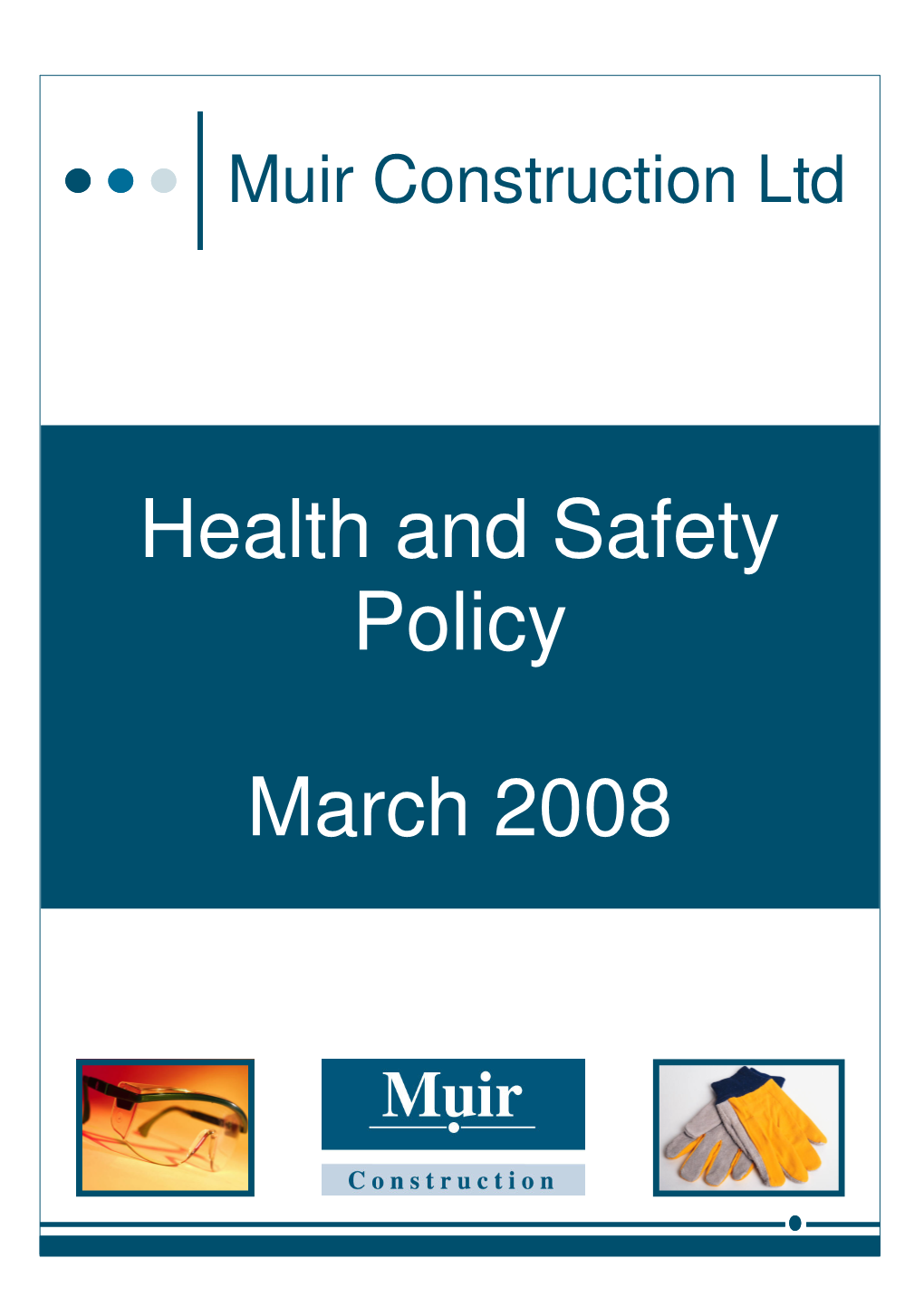 H&S Policy with Signature