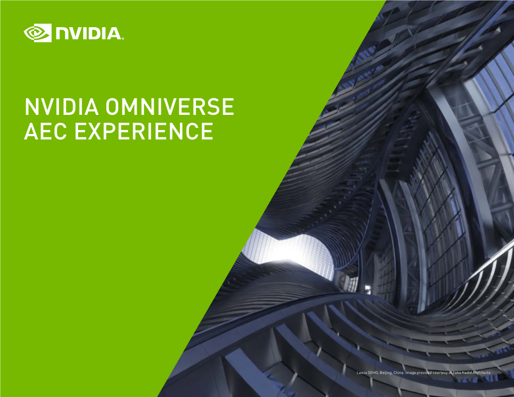 Nvidia Omniverse Aec Experience