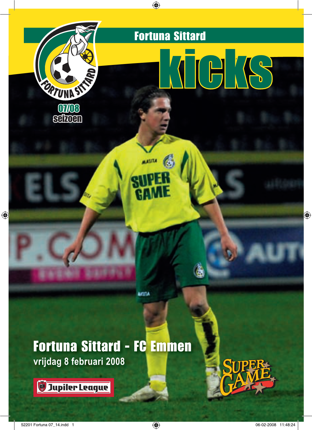 Fortuna Sittard Kicks 07/08 Seizoen