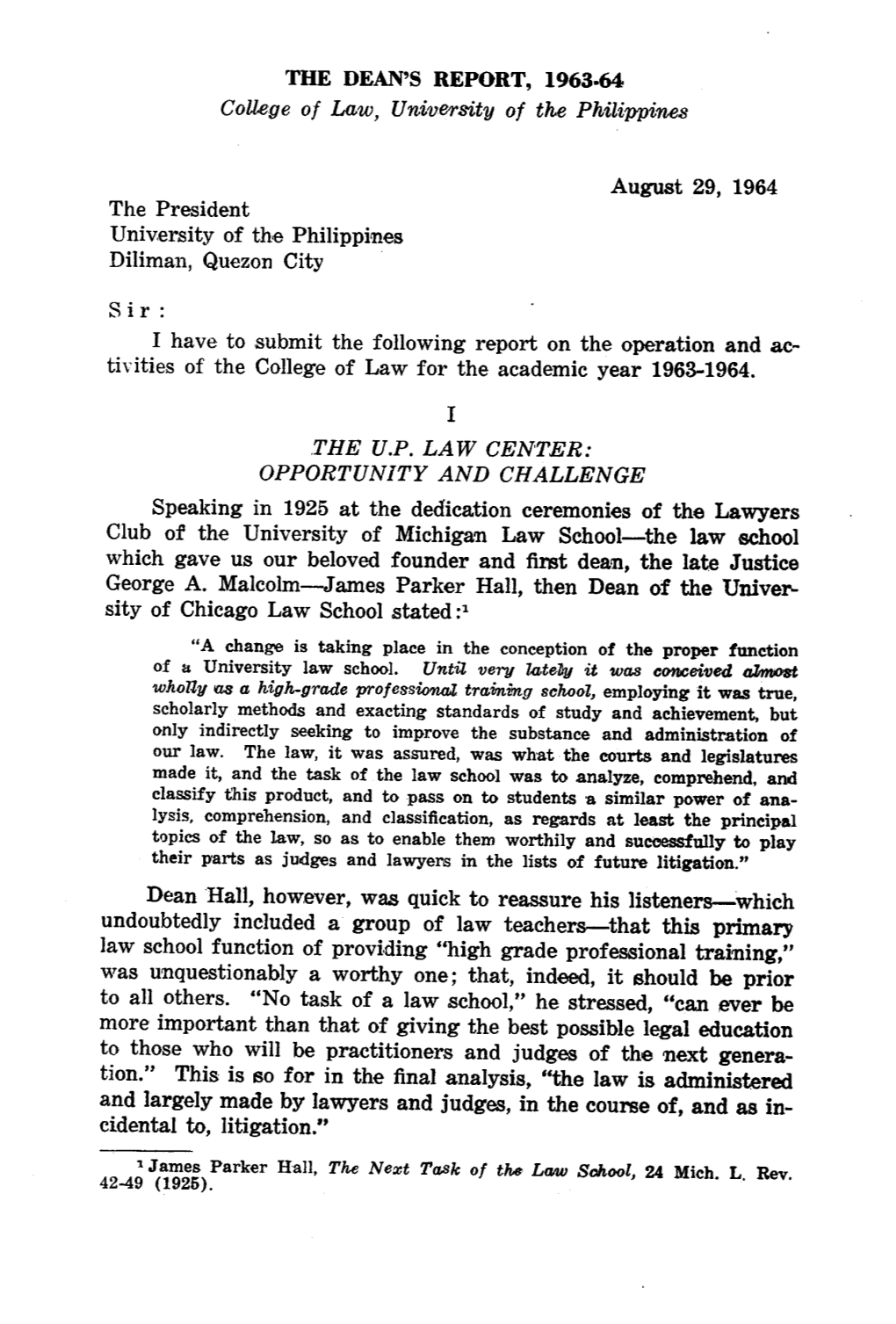 Couegeof Law, Univerbity of the Philippines the President Univ