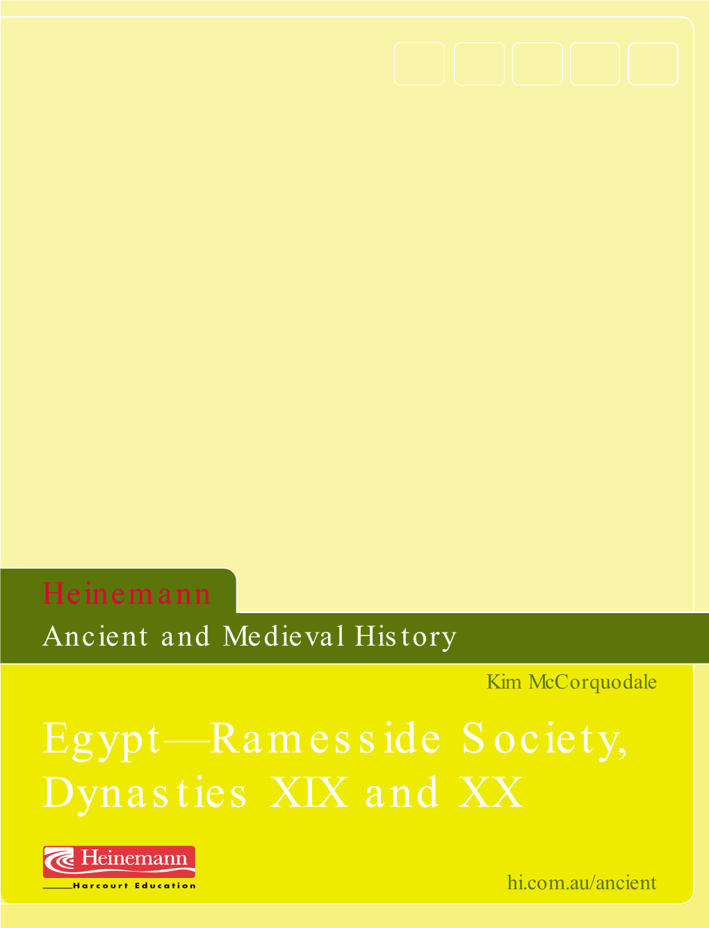 Egypt—Ramesside Society, Dynasties XIX and XX