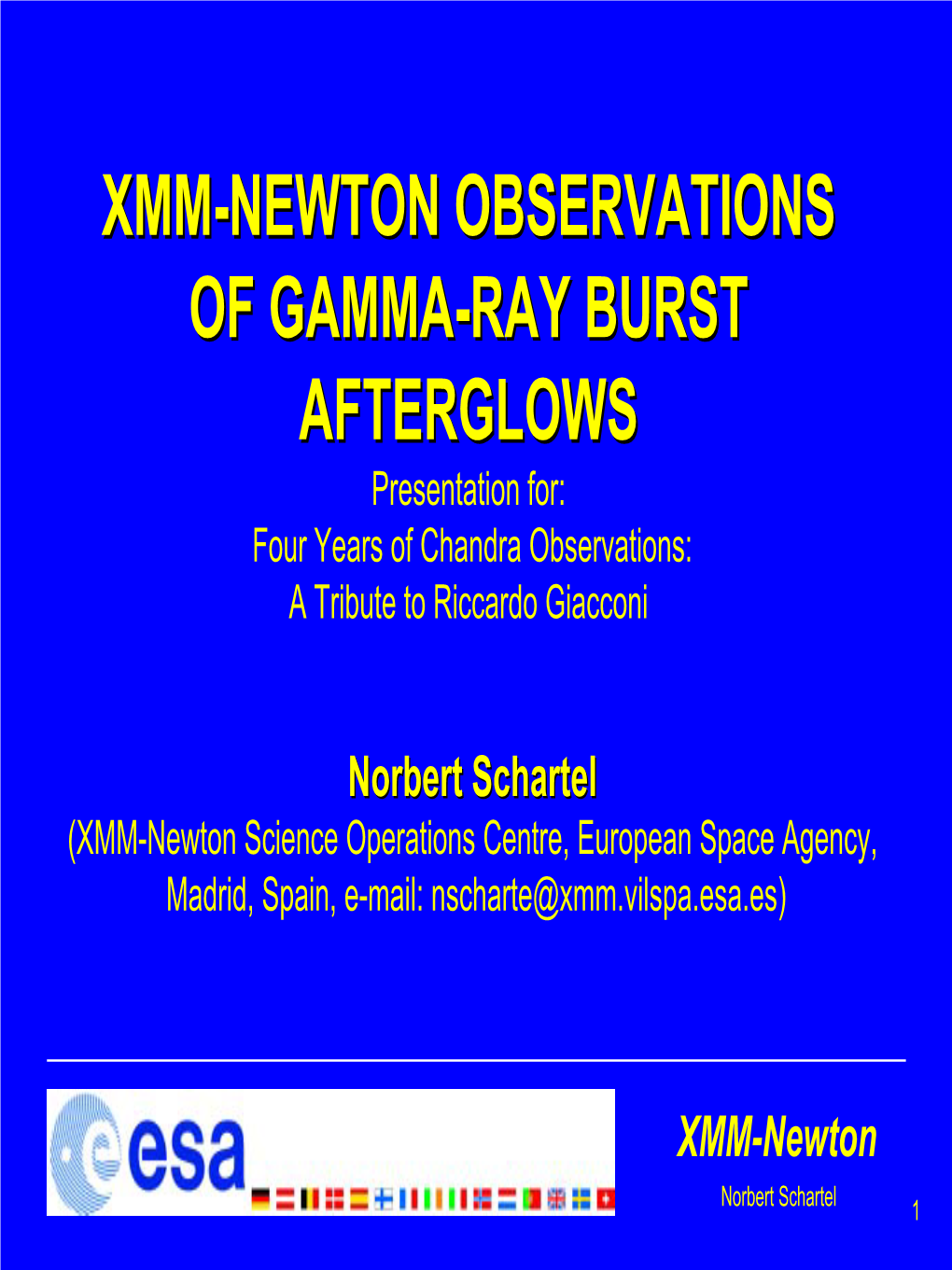 XMM-Newton Observations of Gamma-Ray Bursts