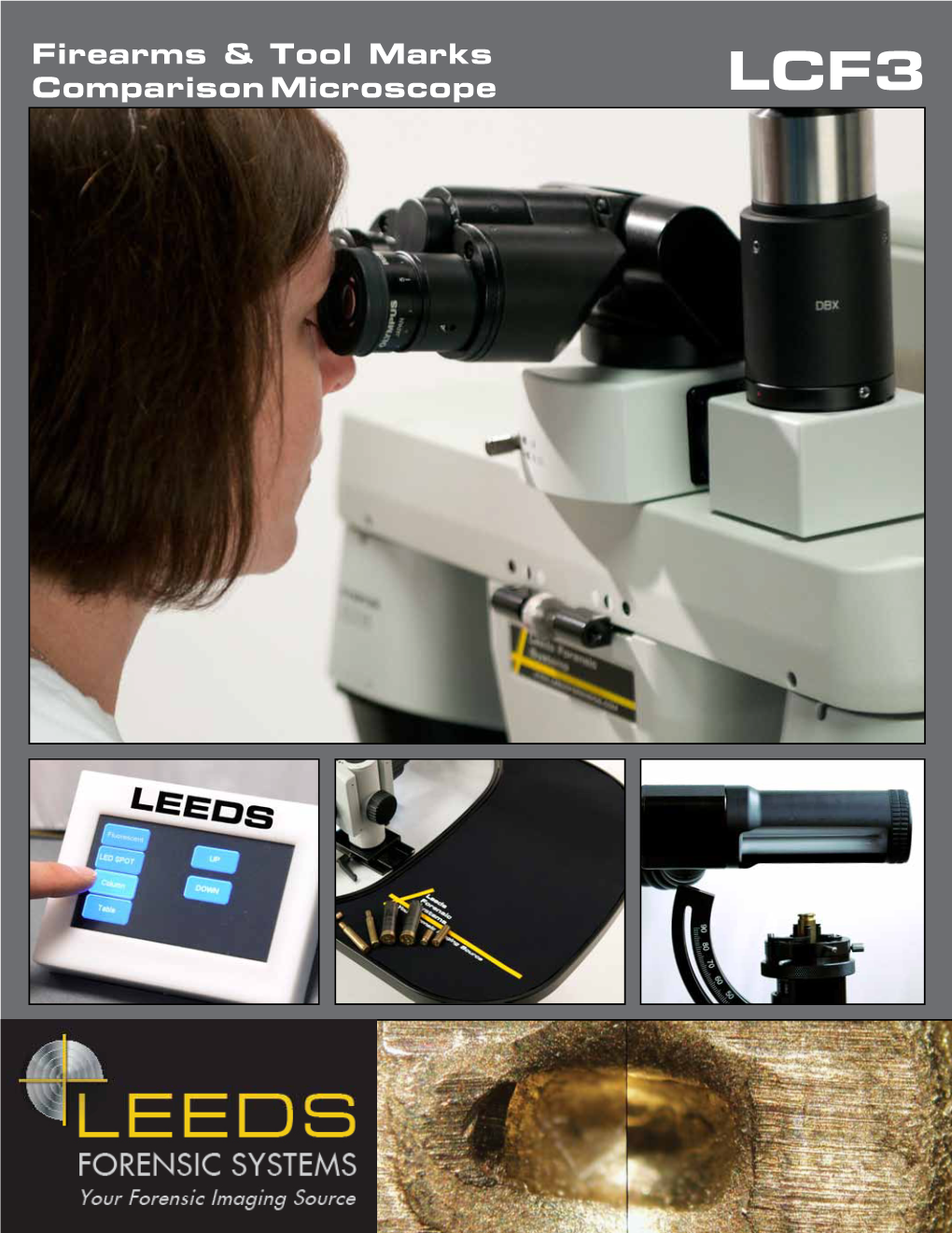 Firearms & Tool Marks Comparison Microscope