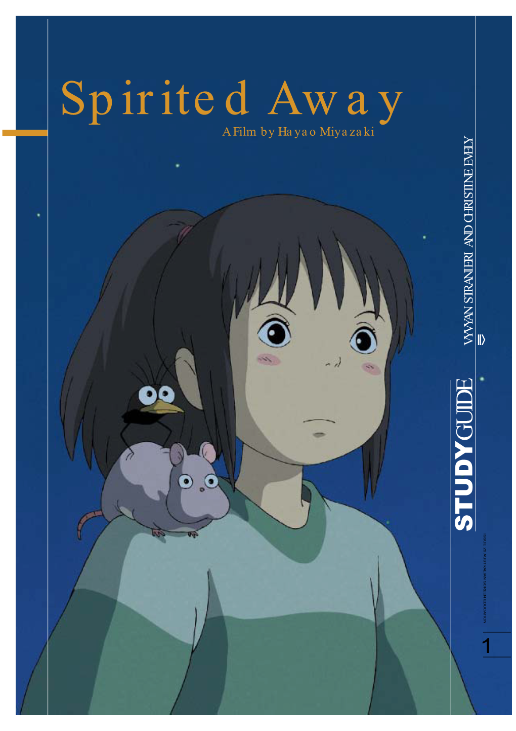 Spirited Away Study Guide.Pdf