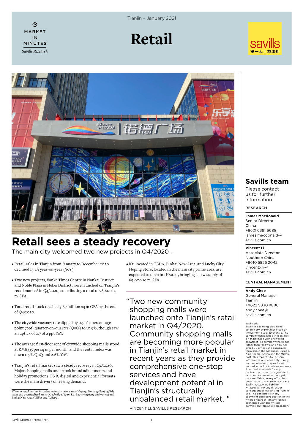 Retail Savills Research