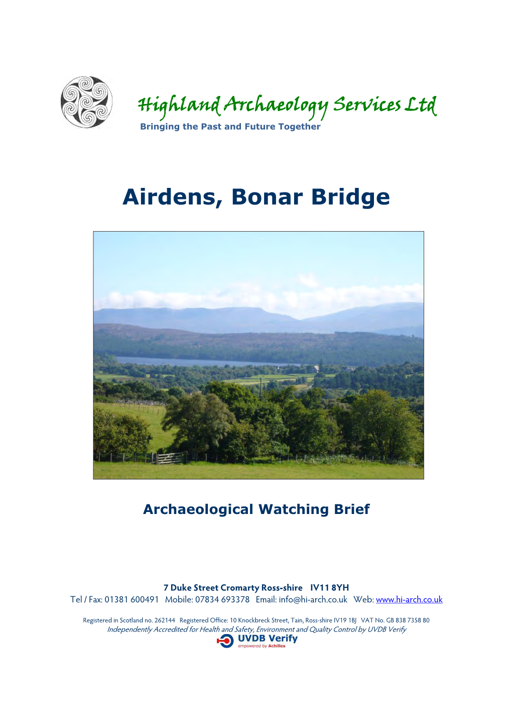 Airdens, Bonar Bridge