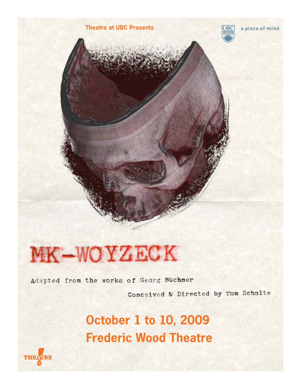 MK-Woyzeck Adapted from the Works of Georg Büchner