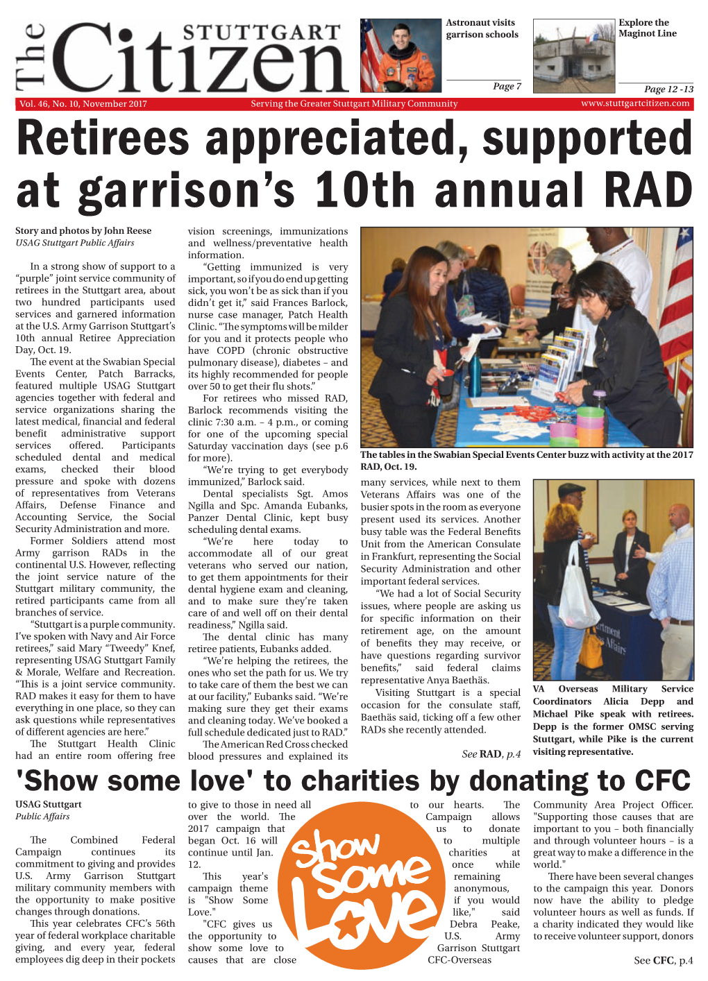 Retirees Appreciated, Supported at Garrison's 10Th Annual