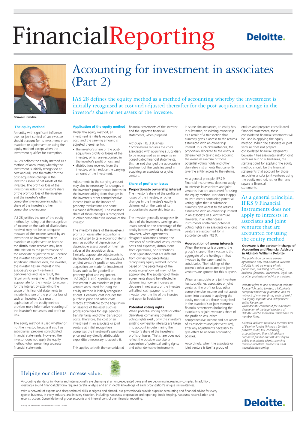 Accounting for Investment in Associates (Part 2)