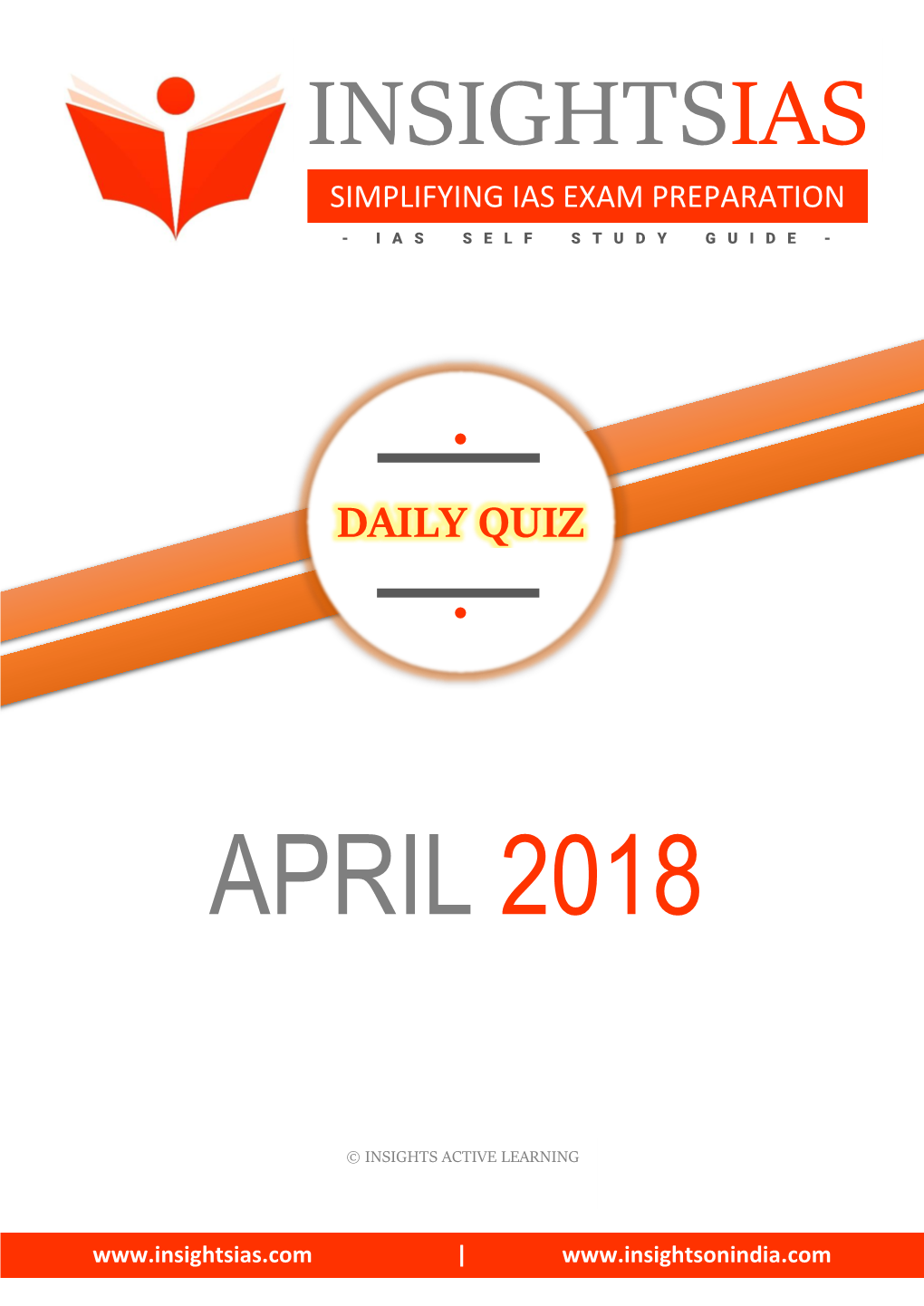 Insights April 2018 Daily Quiz