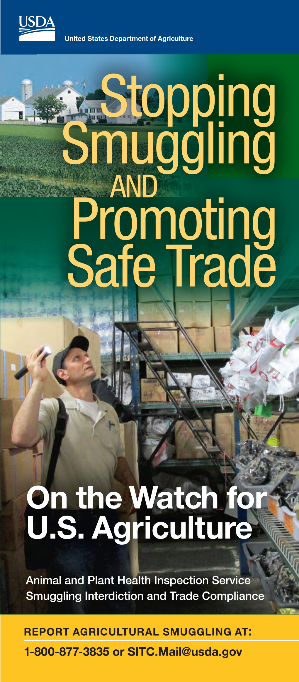 Stopping Smuggling Promoting Safe Trade