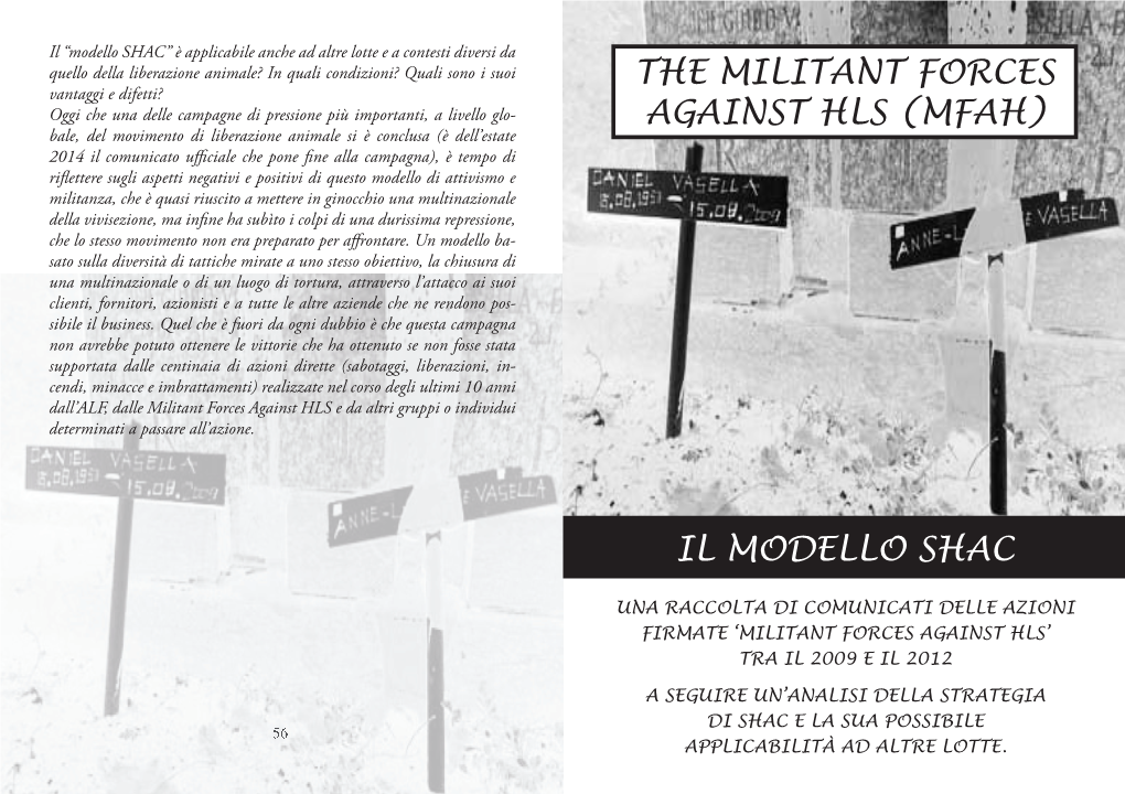 Il Modello Shac the Militant Forces Against