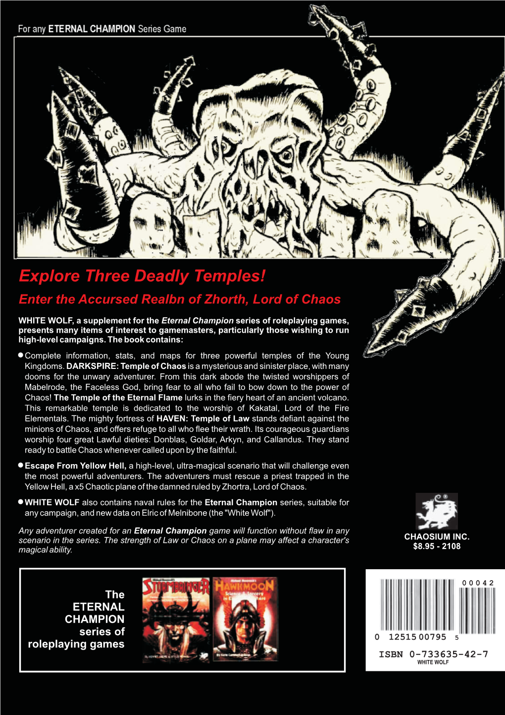 Explore Three Deadly Temples! Enter the Accursed Realbn of Zhorth, Lord of Chaos