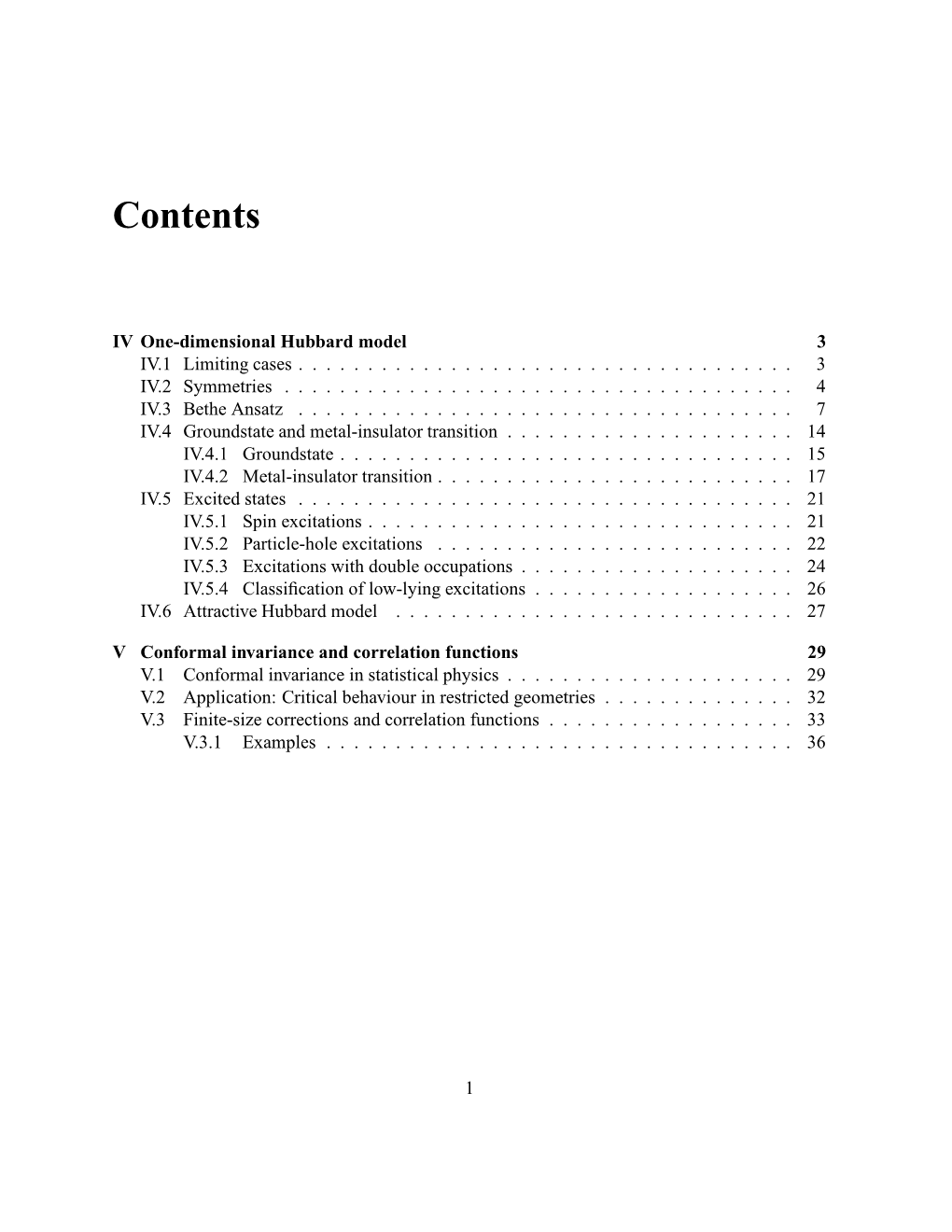 IV.6 Attractive Hubbard Model