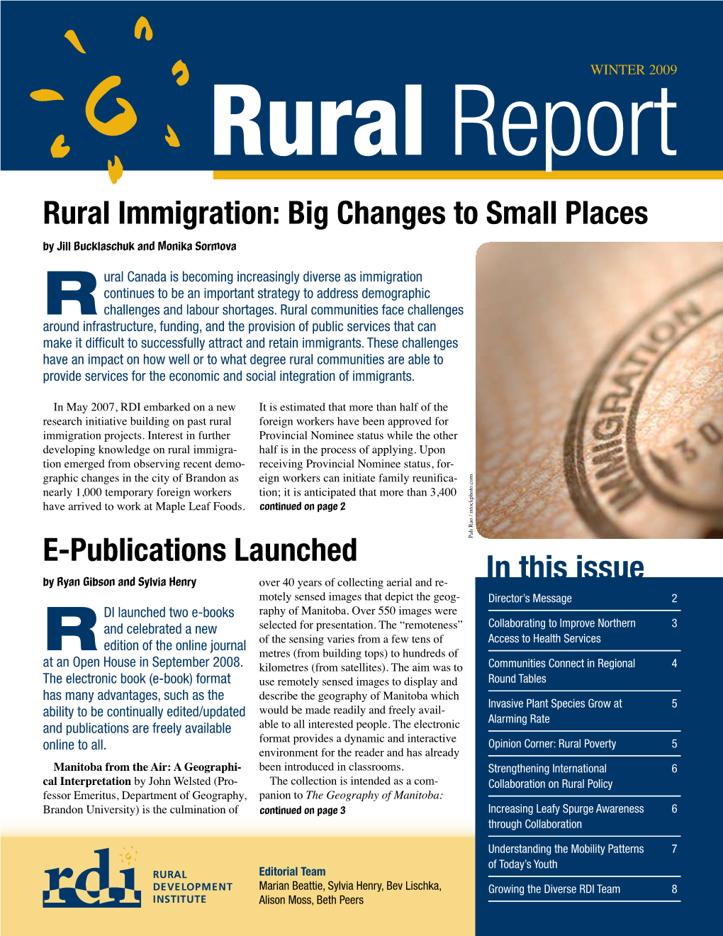 RDI Rural Report