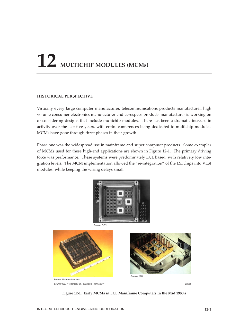 12 MULTICHIP MODULES (Mcms)