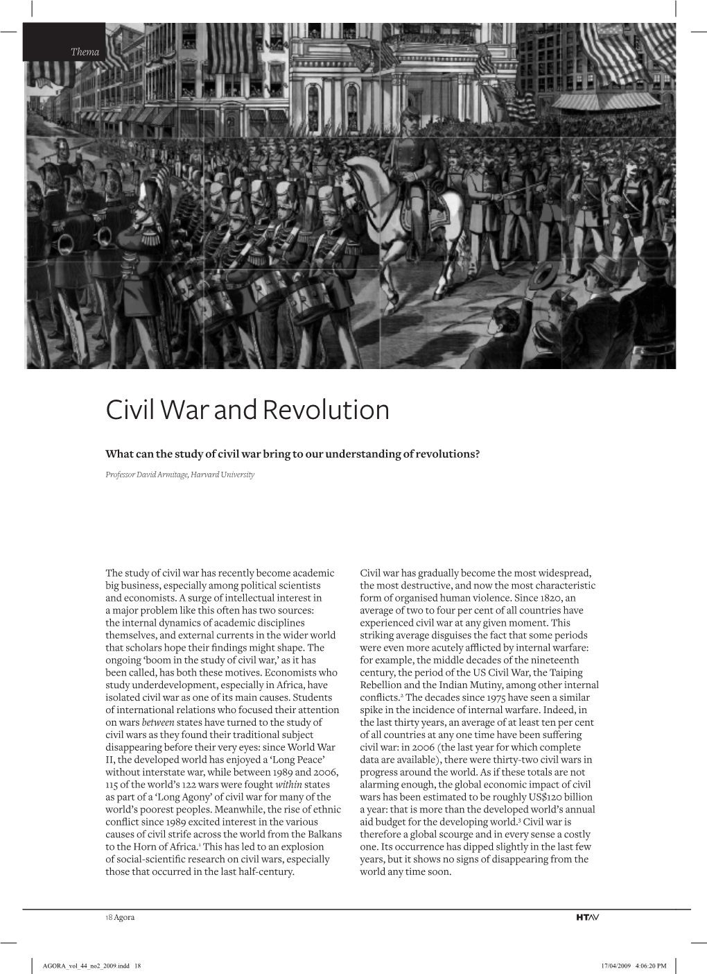 Civil War and Revolution