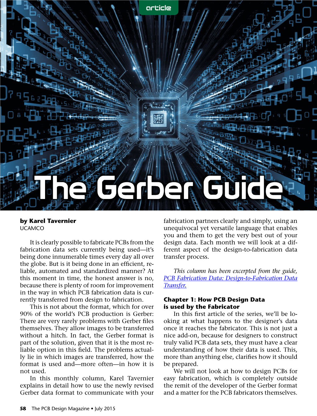 The Gerber Guide (PCB Design Magazine) (Pdf)