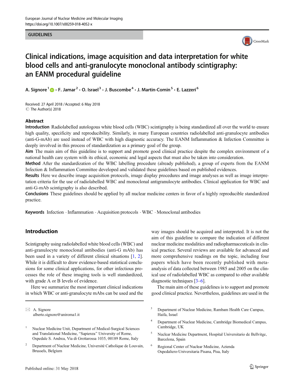 An EANM Procedural Guideline