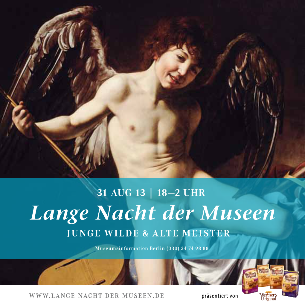 Lange Nacht Der Museen JUNGE WILDE & ALTE MEISTER