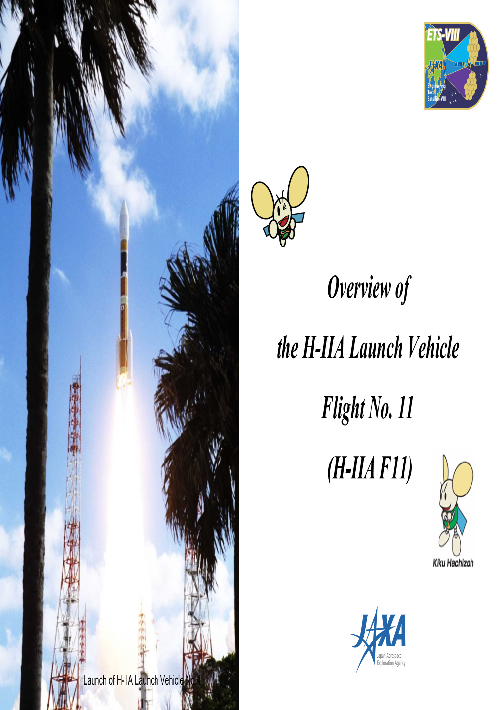 Overview of the H-IIA Launch Vehicle Flight No. 11 (H-IIA F11)