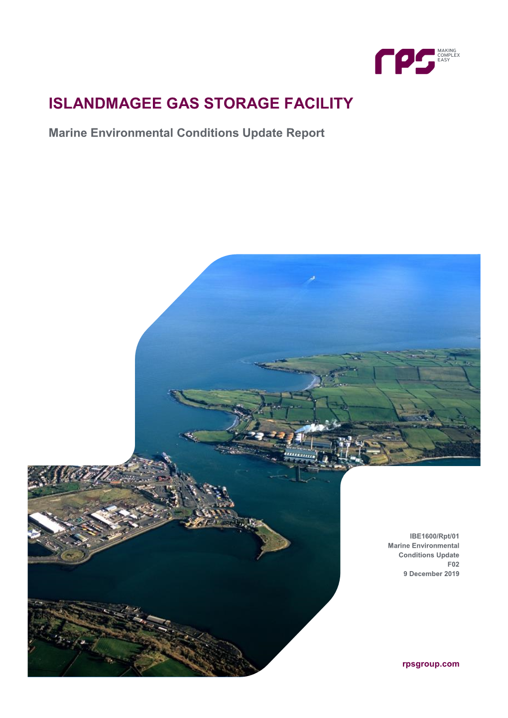 Marine Environmental Conditions Update Report