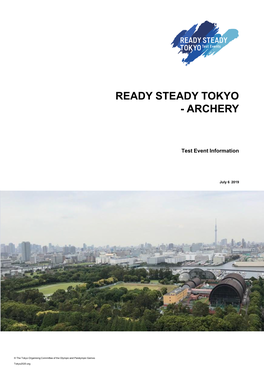 Ready Steady Tokyo - Archery