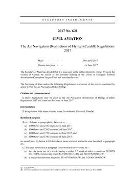 Cardiff) Regulations 2017