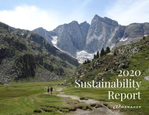 2020 Sustainability Report 2020 Sustainability Report